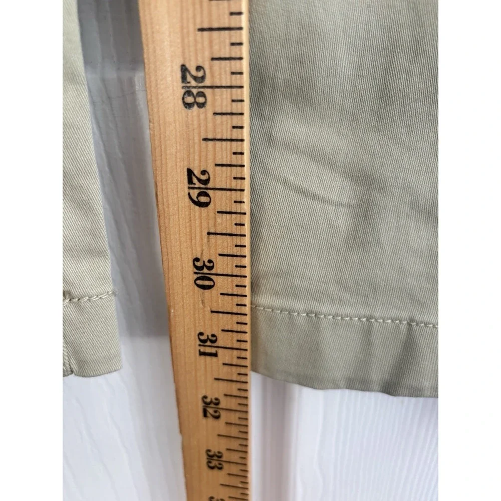 14th & Union Men's Slim Fit Pants 38x31 Khaki‎ Chinos Pockets Preppy Cotton NWOT